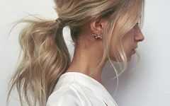 Bouffant and Braid Ponytail Hairstyles