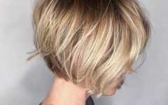 Jaw-length Bob Hairstyles with Layers for Fine Hair