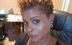Curly Black Tapered Pixie Hairstyles