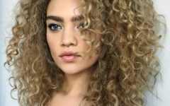 Medium Messy Curly Haircuts