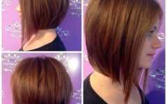 Inverted Bob Hairstyles for Round Faces