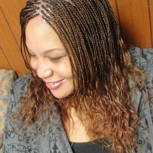 Micro Braided Hairstyles (Photo 5 of 20)