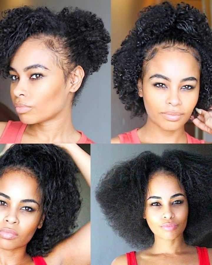 20 Ideas of Medium Haircuts for Naturally Curly Black Hair