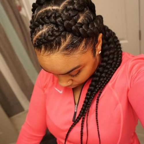 Curvy Braid Hairstyles And Long Tails (Photo 3 of 20)