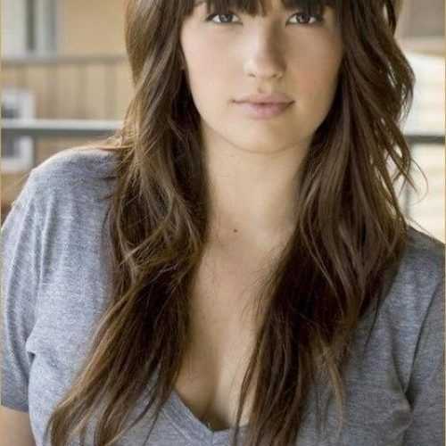 Long Hairstyles With Fringe And Layers (Photo 8 of 15)