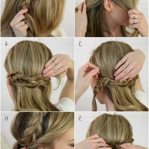 Braided Headband And Twisted Side Pony Hairstyles (Photo 14 of 20)