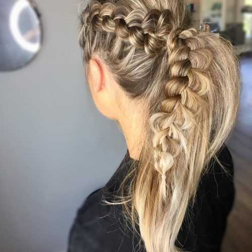 Curvy Braid Hairstyles And Long Tails (Photo 4 of 20)