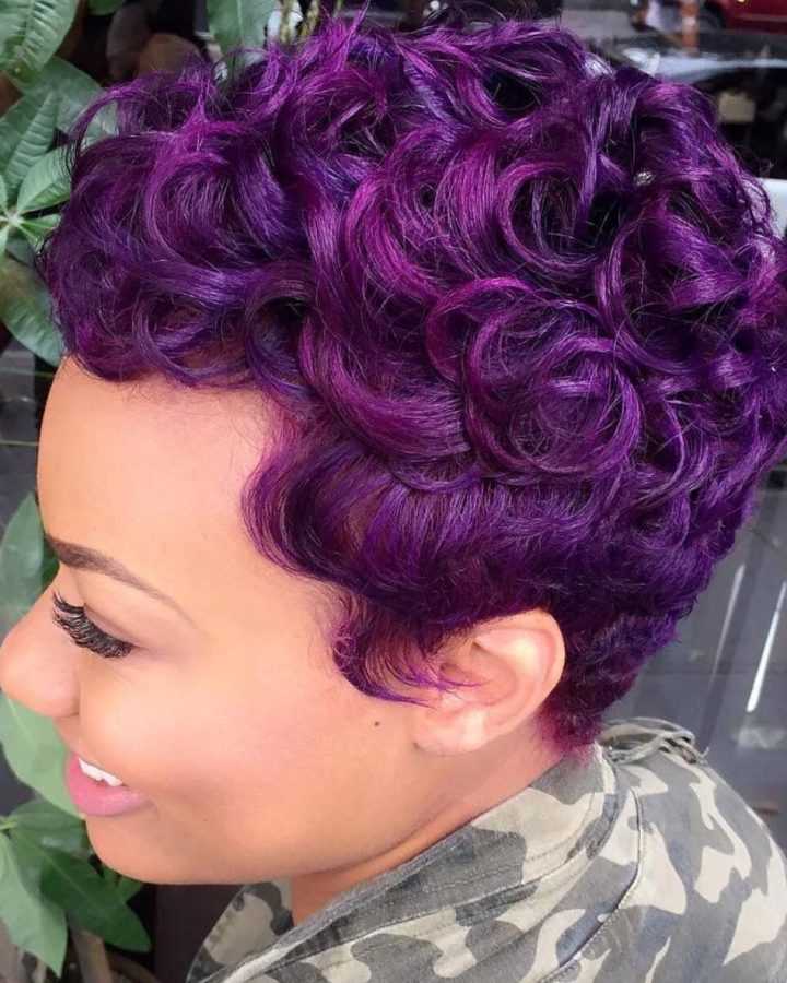 Plum Pixie Hairstyles