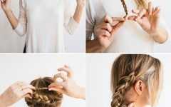 Easy Casual Braided Updo Hairstyles