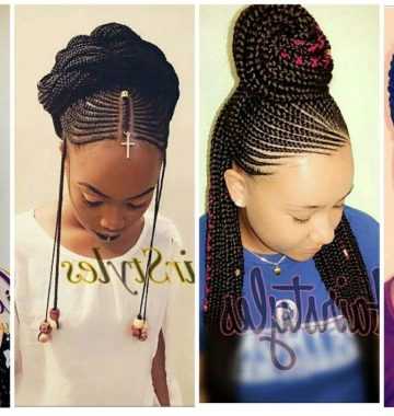 Creative Cornrows Hairstyles