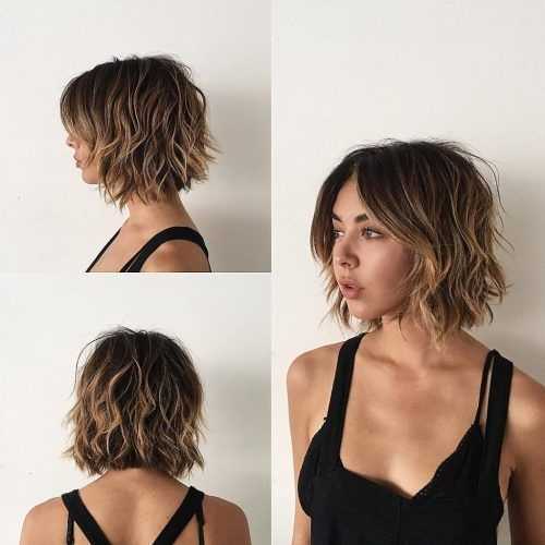 Shaggy Bob Hairstyles With Curtain Bangs (Photo 2 of 20)