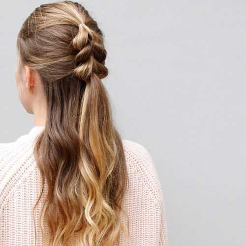 Pull-Through Ponytail Updo Hairstyles (Photo 11 of 20)
