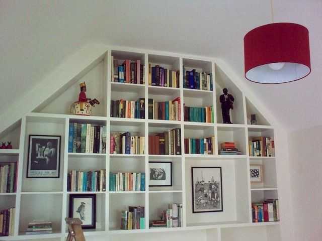 Well Known Fitted Shelving Within Wall Of Fitted Shelves – Richard Sothcott Brighton Carpentry (Gallery 3 of 15)