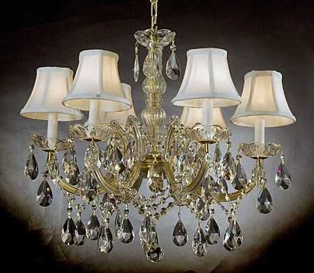 Featured Photo of Crystal Chandeliers With Shades