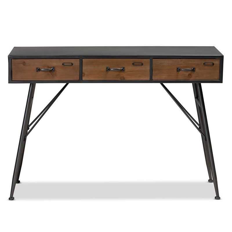 Featured Photo of Metal And Oak Console Tables