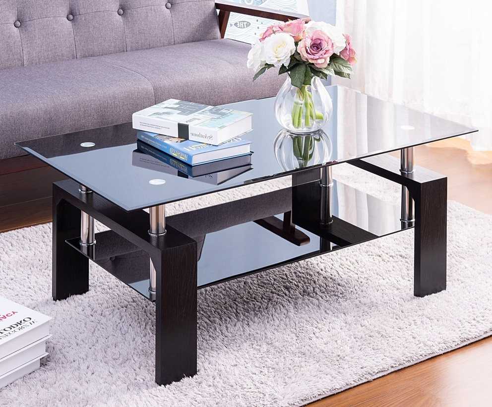Featured Photo of Rectangular Glass Top Coffee Tables