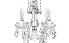 4 Light Crystal Chandeliers
