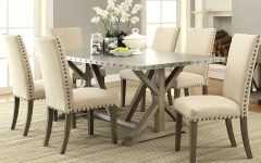 Transitional Driftwood Casual Dining Tables