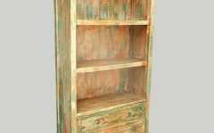 Painted Wood Bookcases