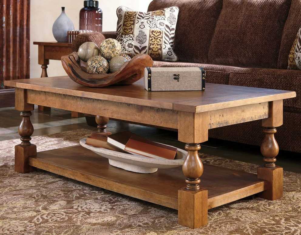 Featured Photo of Wood Rustic Coffee Table
