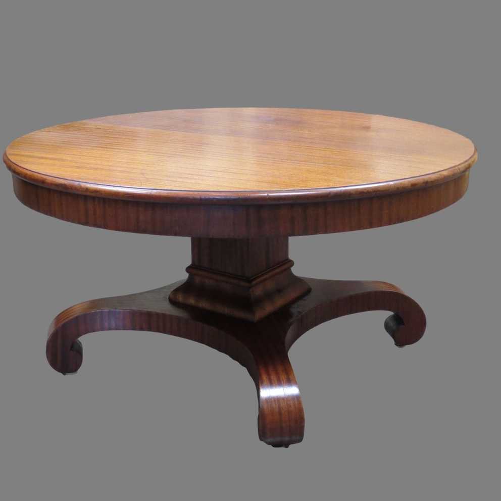 Featured Photo of Antique Round Mahogany Coffee Table