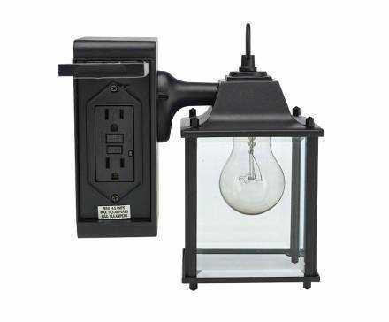 Outdoor Wall Light With Electrical Outlet Lovely Outdoor Wall Light With Outdoor Wall Lights With Electrical Outlet (Gallery 4 of 10)