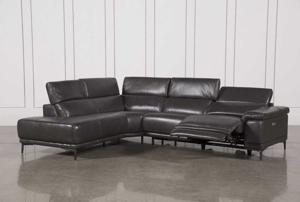 Featured Photo of Tatum Dark Grey 2 Piece Sectionals With Raf Chaise