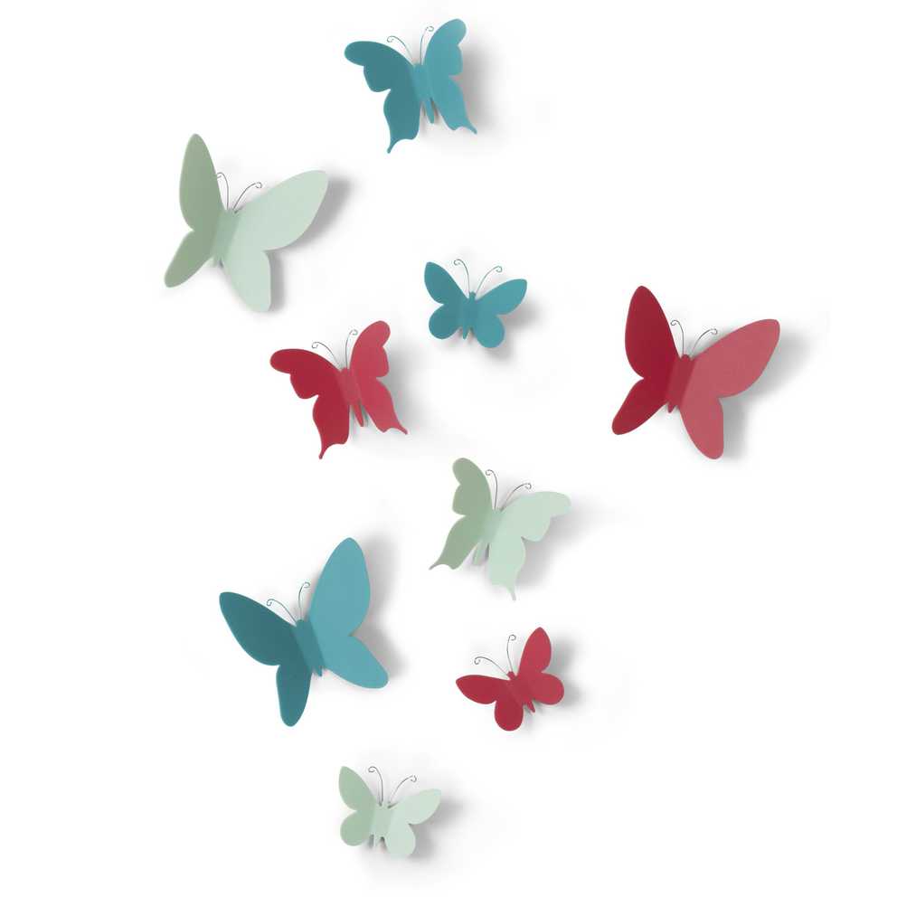Featured Photo of Mariposa 9 Piece Wall Decor