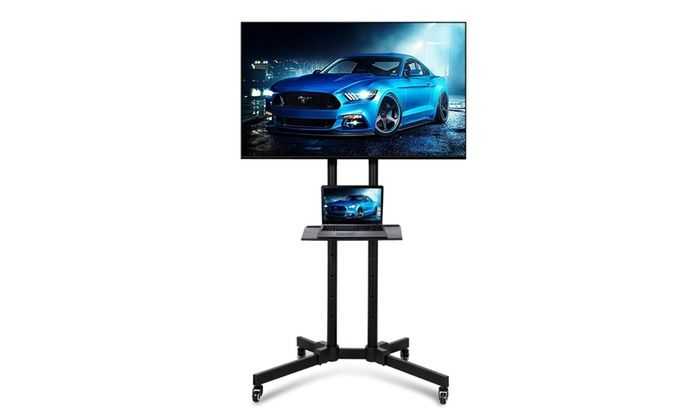 Up To 30% Off On 32 To 65 Inch Mobile Tv Cart Regarding Mount Factory Rolling Tv Stands (Gallery 14 of 15)