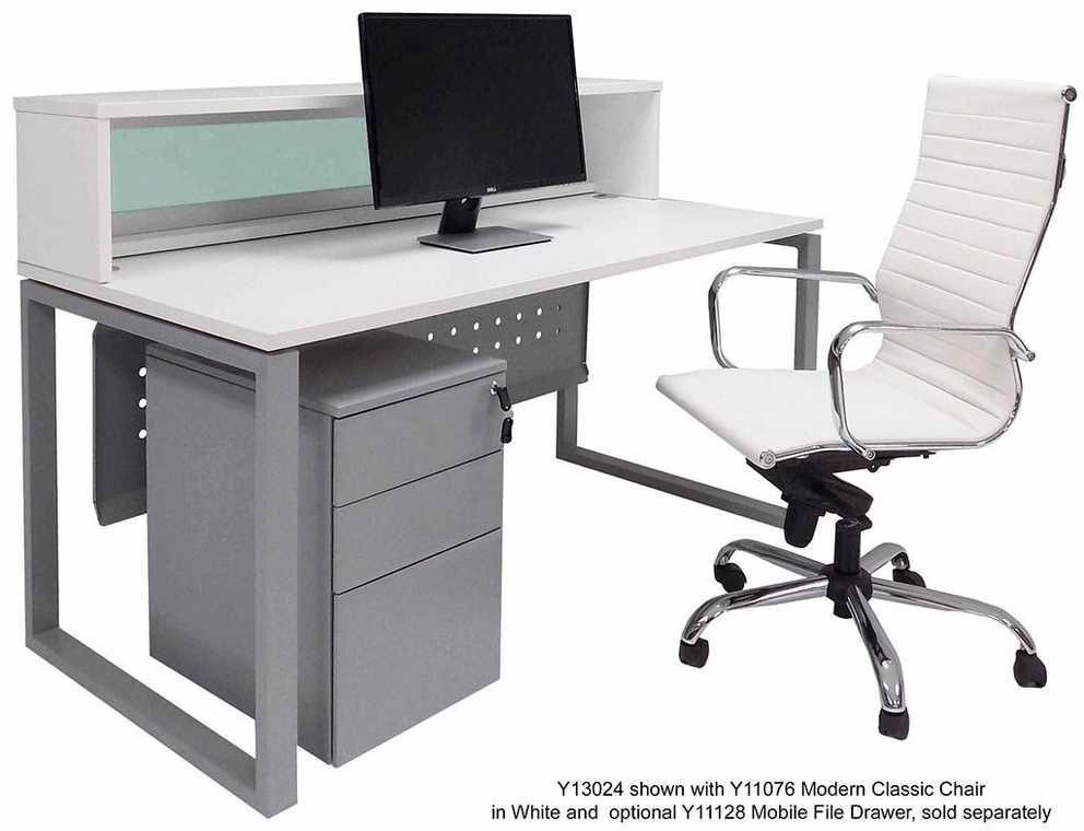 Featured Photo of Aluminum And Frosted Glass Desks