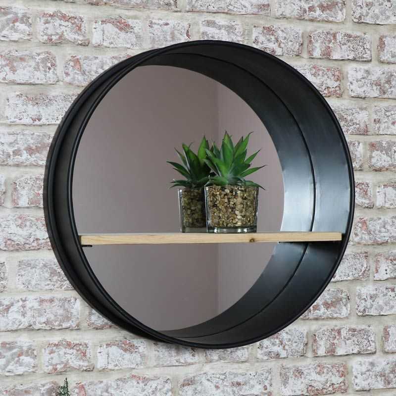 Featured Photo of Brass Iron Framed Wall Mirrors
