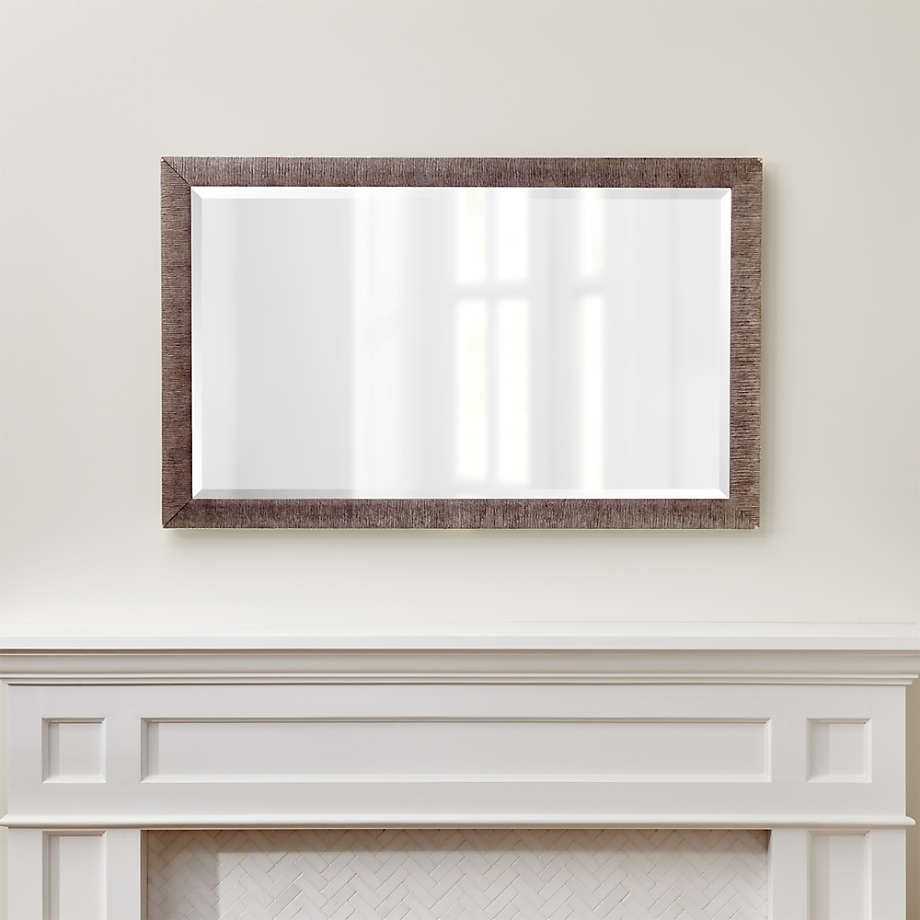 Featured Photo of Linen Fold Silver Wall Mirrors