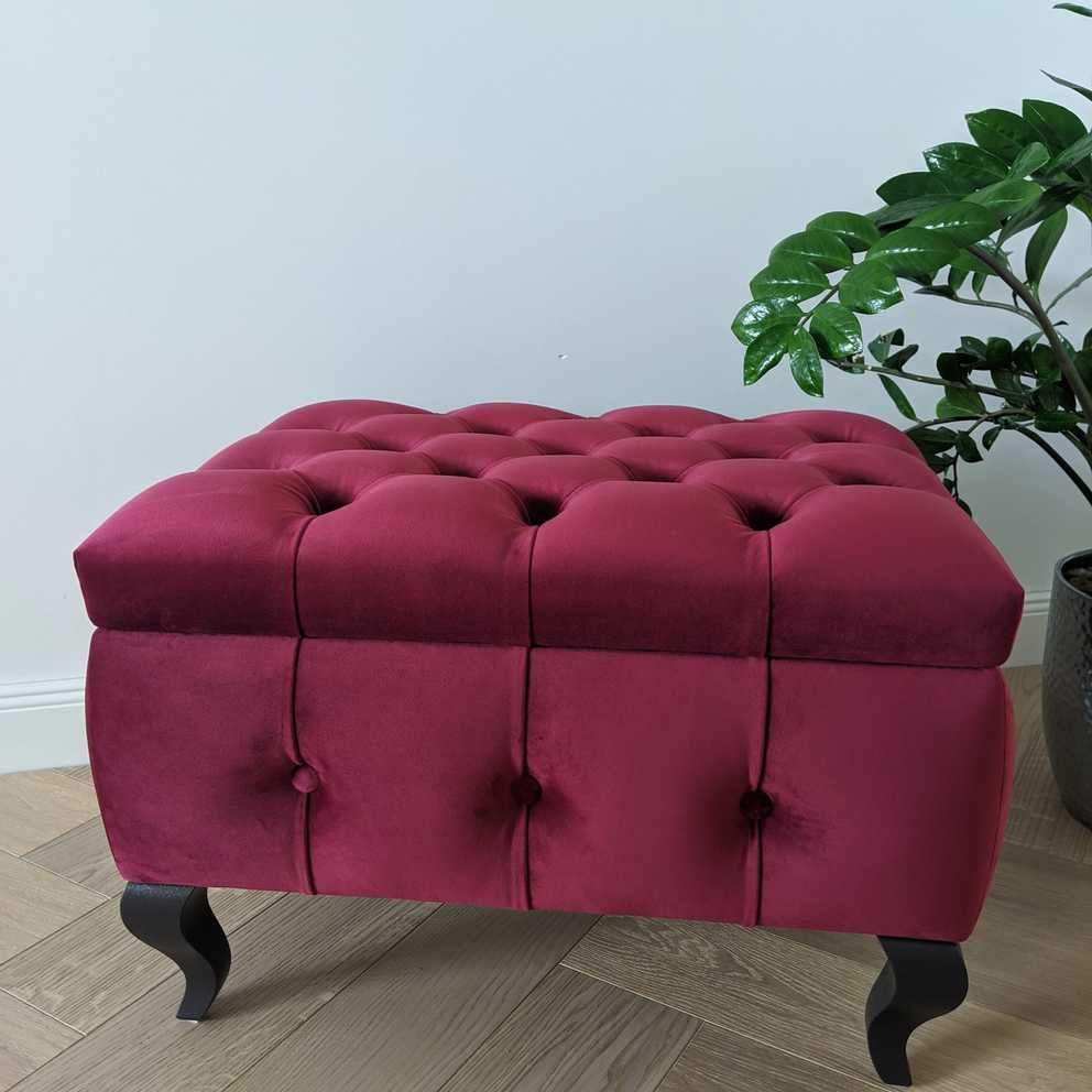 View Photos of Burgundy Ottomans (Showing 15 of 15 Photos)