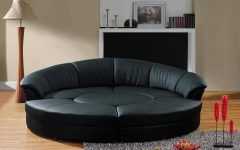 Contemporary Black Leather Sofas