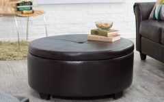Round Button Tufted Coffee Tables