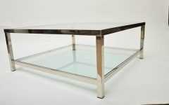 Large Square Glass Coffee Tables