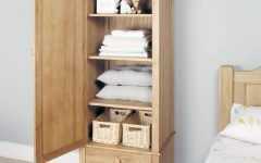 Single Wardrobe with Drawers and Shelves