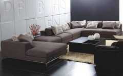 Backless Sectional Sofa