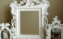 White Baroque Mirrors