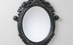 Ornate Oval Mirrors