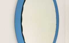Scalloped Round Wall Mirrors
