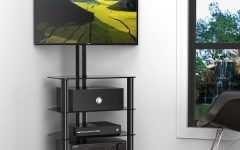 Wood Tv Stands with Swivel Mount