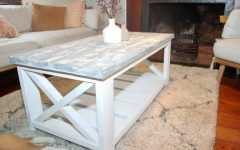 Oceanside White-washed Coffee Tables