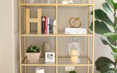 Gold Bookcases