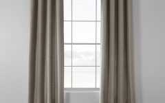 Bark Weave Solid Cotton Curtains