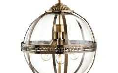 Bronze Globe Pendant Lights
