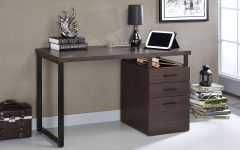 Black Finish Modern Office Desks