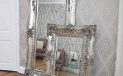 Large Silver Vintage Mirrors