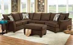 Chocolate Brown Sectional Sofa