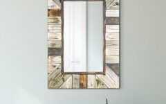 Rustic Wood Wall Mirrors